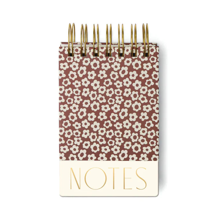 Burgundy Groovy Chunky Notepad