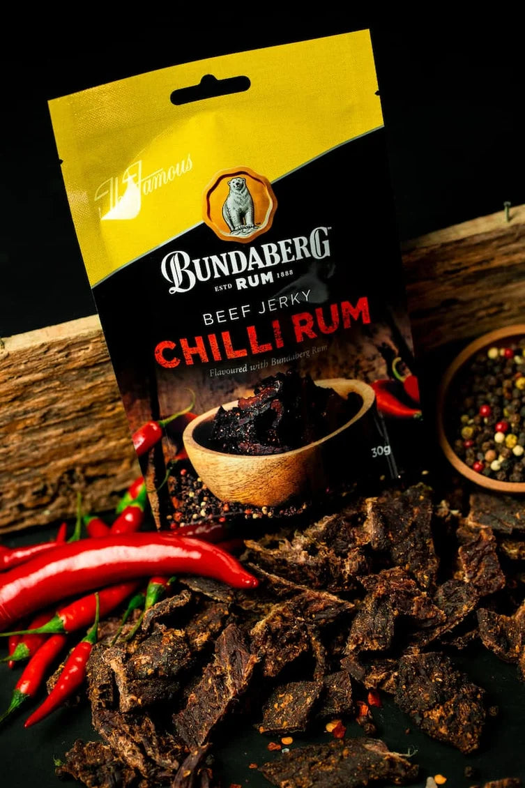 Bundaberg Chilli Rum Beef Jerky