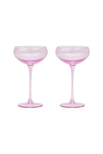 The Lou Lilac Coupe Glasses