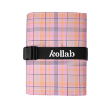 Pink Blanket Check Picnic Mat