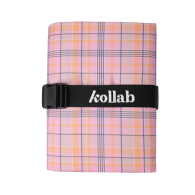 Pink Blanket Check Picnic Mat