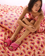 Candy Stripe Sherpa Slippers