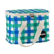 Lunch Bag - Green Blue Check