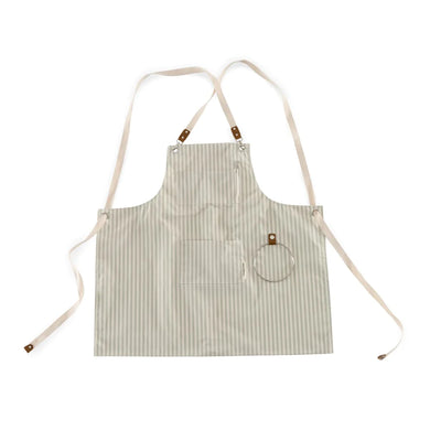 The Apron - Lauren's Sage Stripe