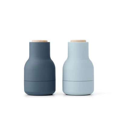 Salt & Pepper Mini Set Blues + Beech Lid