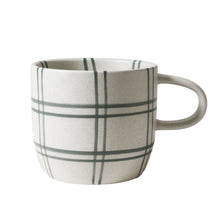 Green Check Mug Cat's Pyjamas