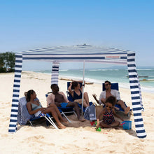 Beach Cabana Navy Stripe - Large