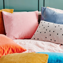 Dusty Blue Velvet Euro Pillowcase