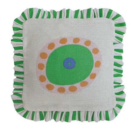 Grassroots Frill Cushion