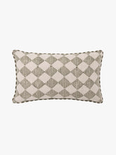 Quinn Olive Reversible Linen Cushion