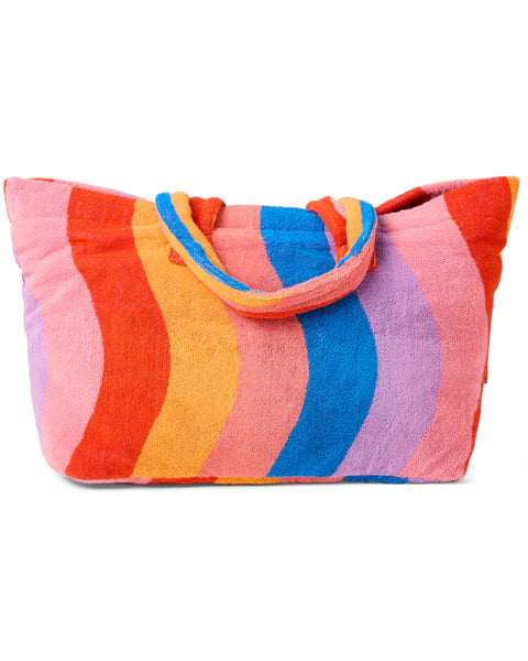 Surf's Up Terry Oversized Beach Bag
