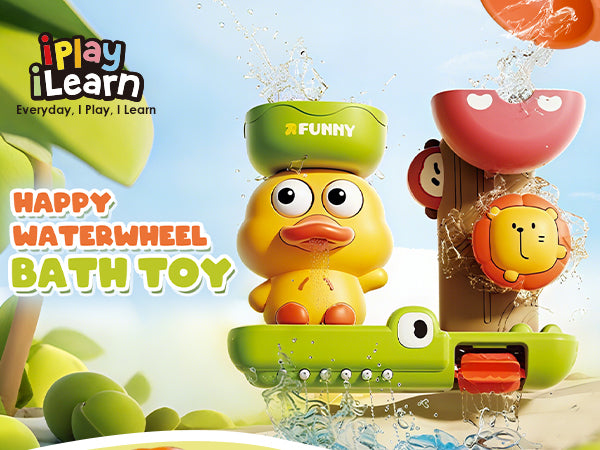 Happy Waterwheel Bath Toy