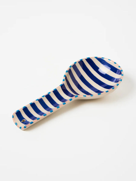 Bloomie Blue Stripe Spoon Rest