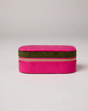 Prickly Pear Velvet Travel Jewellery Box