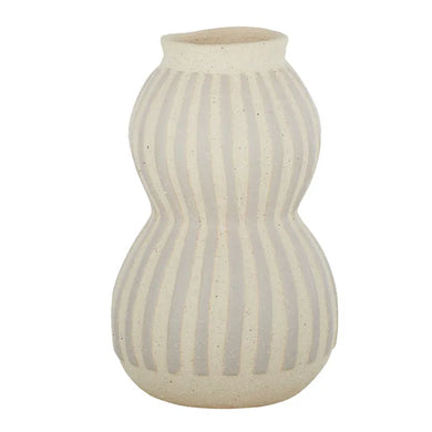 Striscia Ceramic Vase