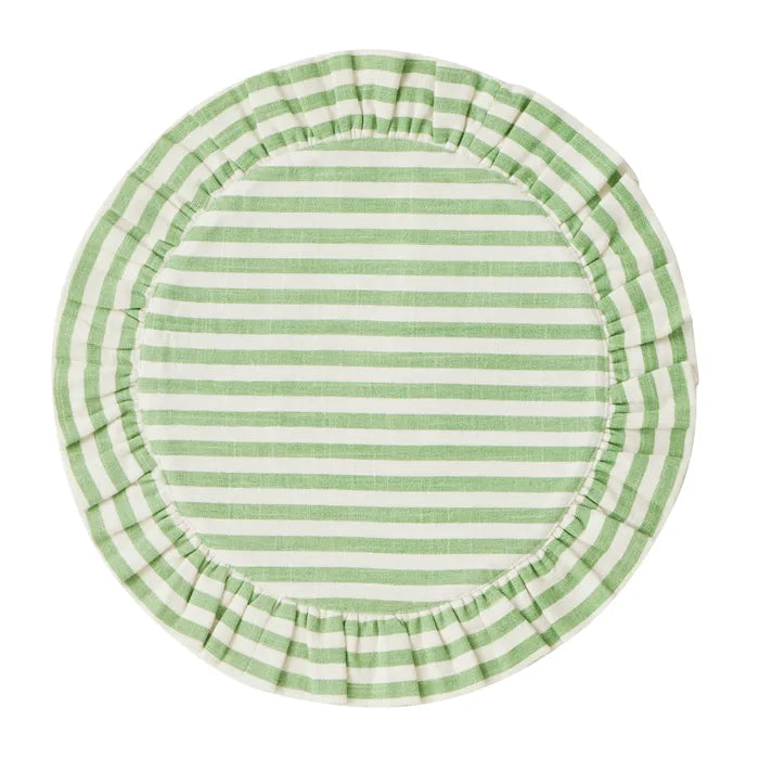 Lucille Jade Stripe Placemat