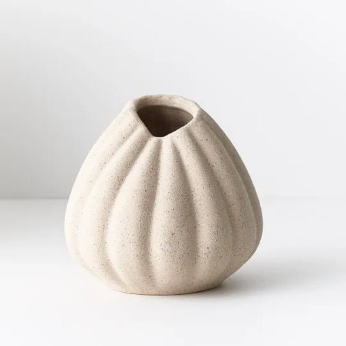 Hana Vase Round Sand