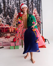 I Love Chrismas Spot Velvet Santa Sack