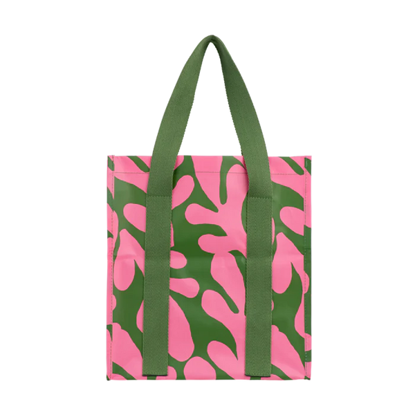 Coral Canopy Market Bag