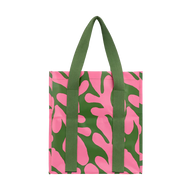 Coral Canopy Market Bag