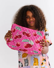 Cherry Blossom Quilted Toiletry Purse