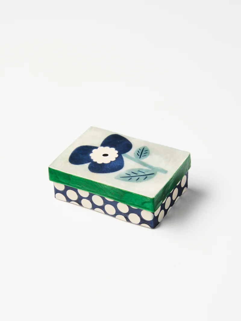 Paradis Blue Rec Box – Style and Leaf Co