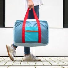 Leisure & Travel bag- foldable blue