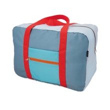 Leisure & Travel bag- foldable blue