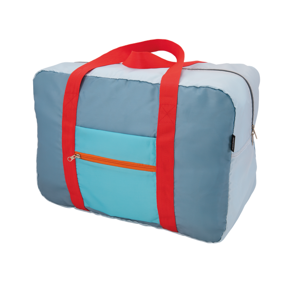 Leisure & Travel bag- foldable blue