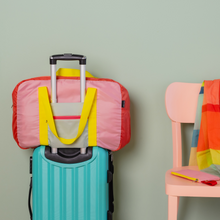Leisure & Travel Bag- foldable pink