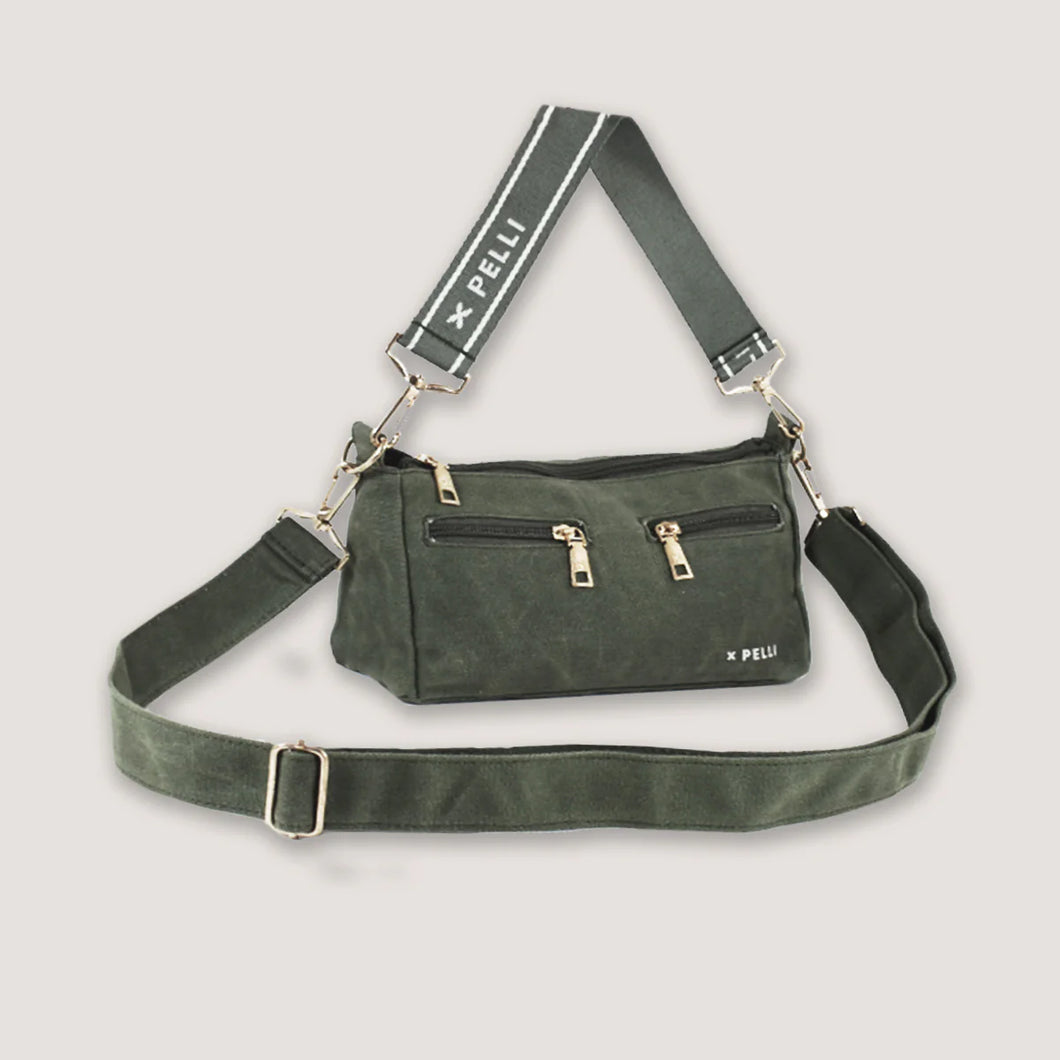 The Wanderer Crossbody Bag - Eucalyptus
