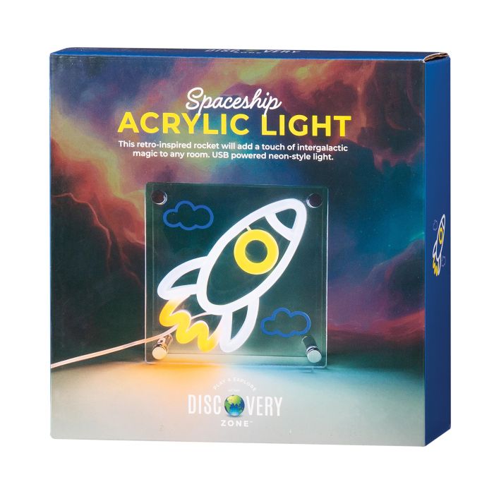 Spaceship Acrylic Light