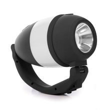 3 in 1 Rechargeable LED Flashlight Lantern Black