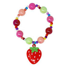 Lip Gloss Strawberry Bracelet