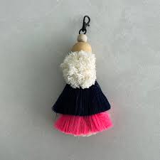 Navy Tassel