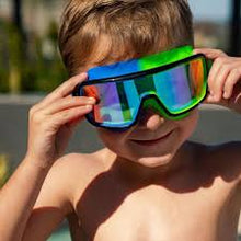 Cyborg Cyan Prismatic Goggles