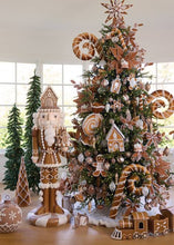 Frosted Gingerbread Poinsettia