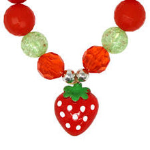 Lip Gloss Strawberry Bracelet
