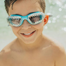 Baby Blue Tip Jaws Swim Goggles