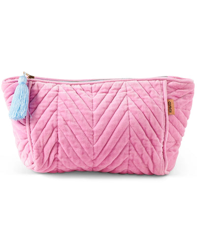 Candy Crush Velvet Toiletry Bag