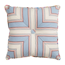 Samode Stripe Cushion Blue Jean