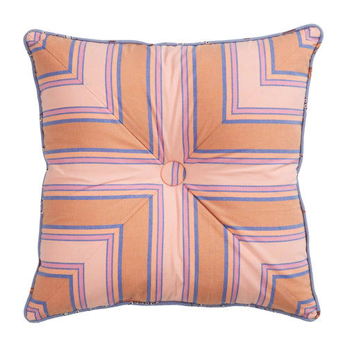 Samode Stripe Cushion Cinnamon