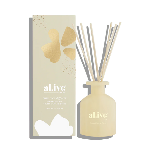 Mini Reed Diffuser - Golden Wattle & Citrus