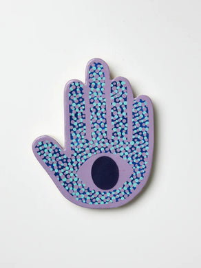 Signal Lavender Hand - Wall Art