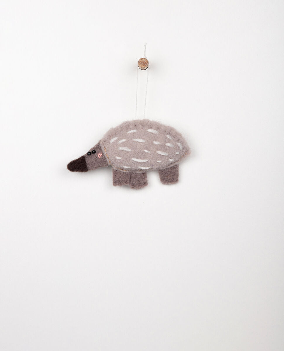 Wanderlust Hanging Felt Echidna