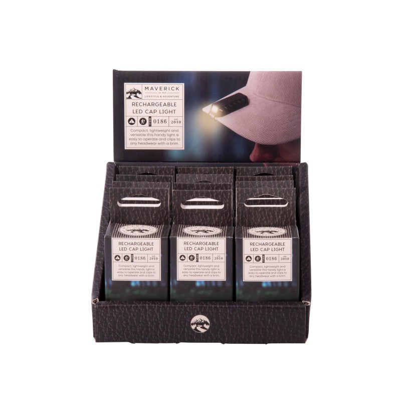 Maverick Rechargeable LED Cap Light