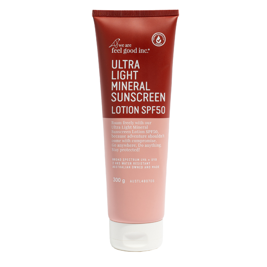 Ultra Light Mineral Sunscreen Lotion 50