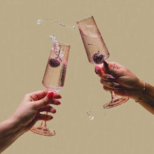 Luna Blush Champagne Flutes