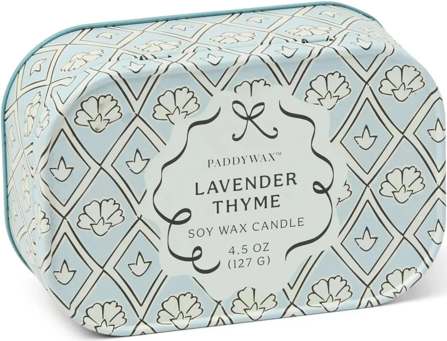 Paddywax - Lavender & Thyme - Bistro Tin Candle