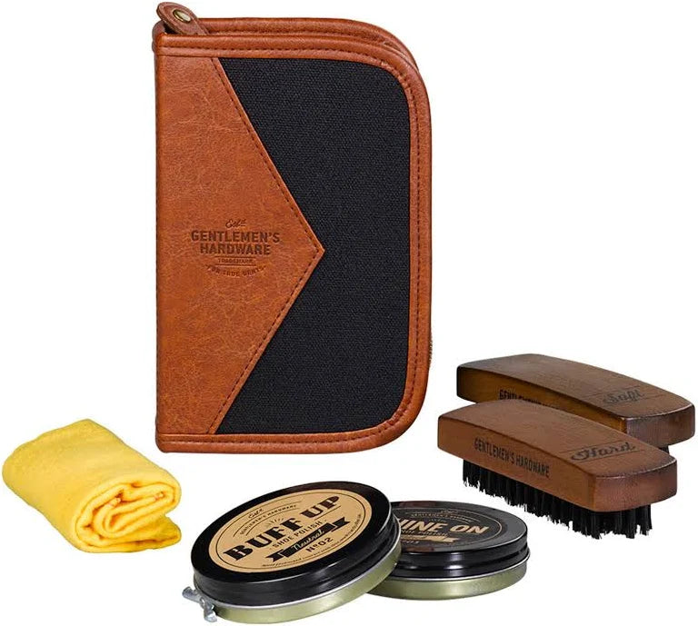 Buff & Shine Shoe Polish Kit